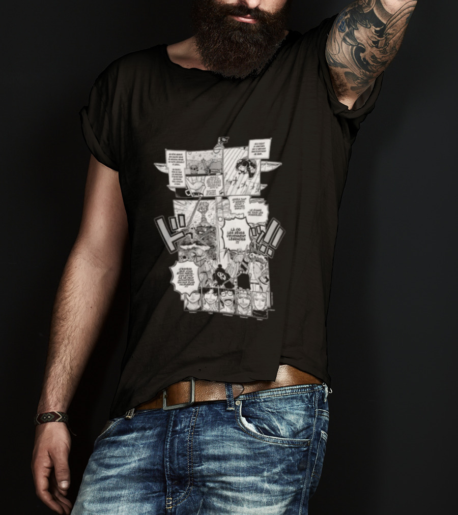 ROAD TO WORLDS 2026 One Piece Manga Inspired Précommande T-Shirt