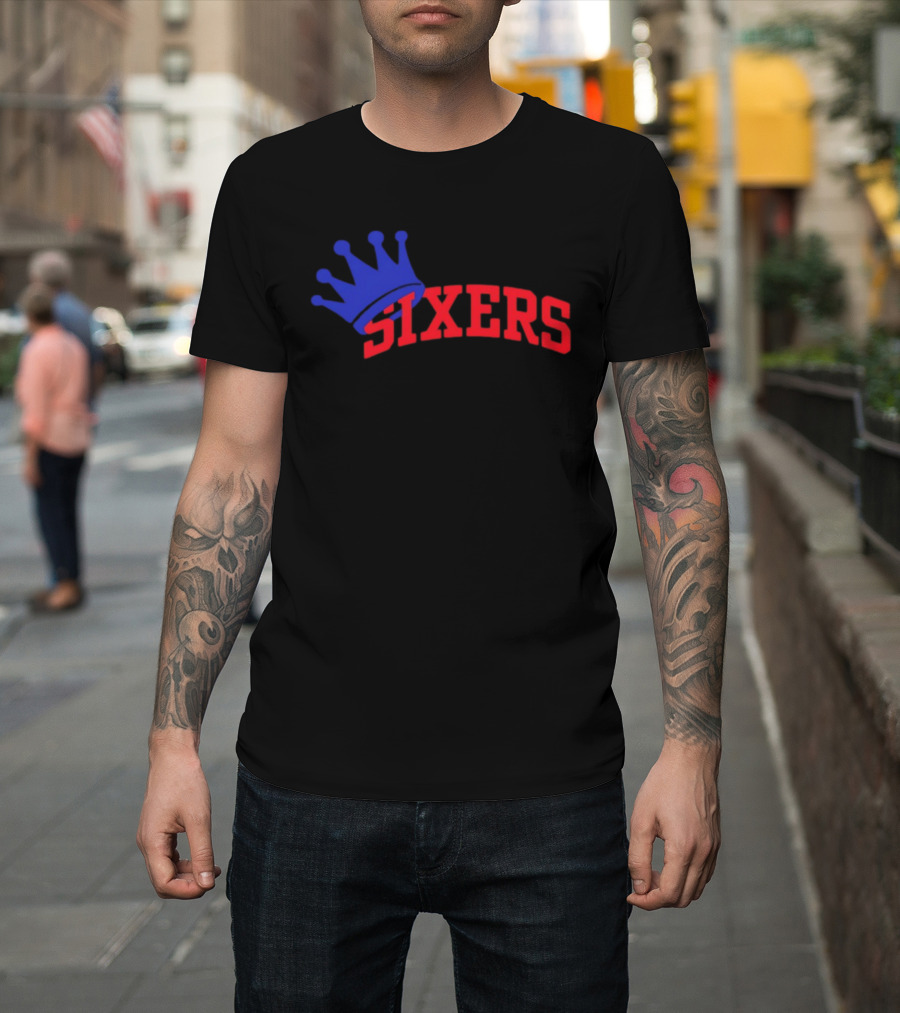 Philadelphia 76ers King LeBron James Basketball 2026 NBA T-Shirt