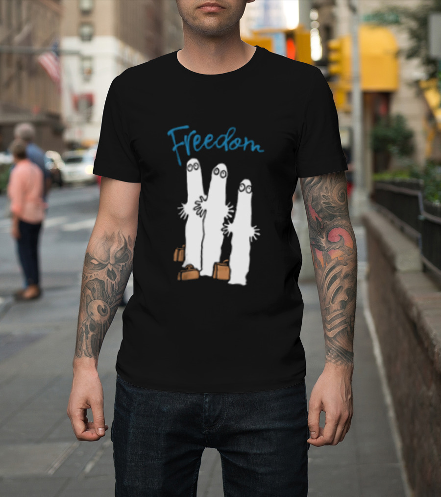 Freedom The Hattifatteners Adventure Exploration Characters T-Shirt