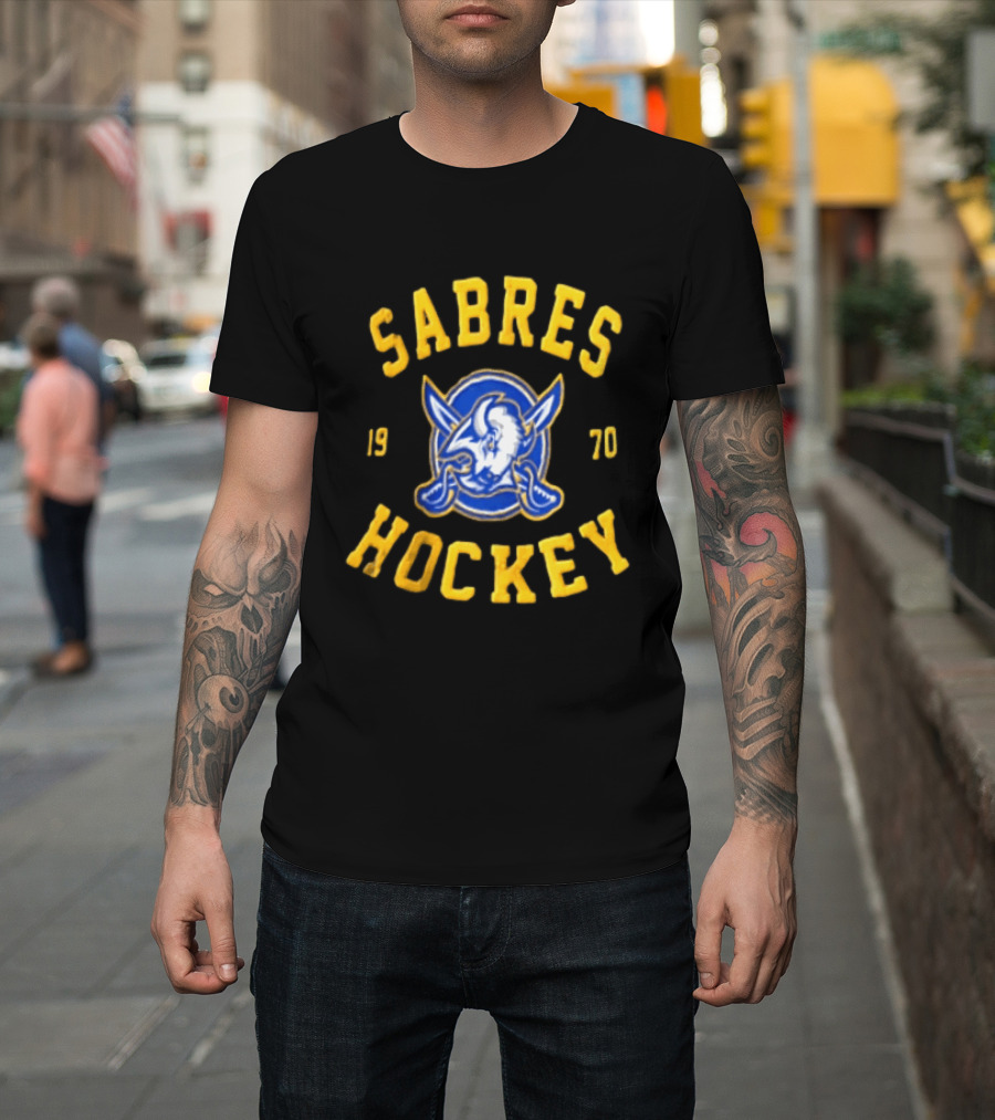 Buffalo Sabres NHL Hockey 1970 Team T-Shirt