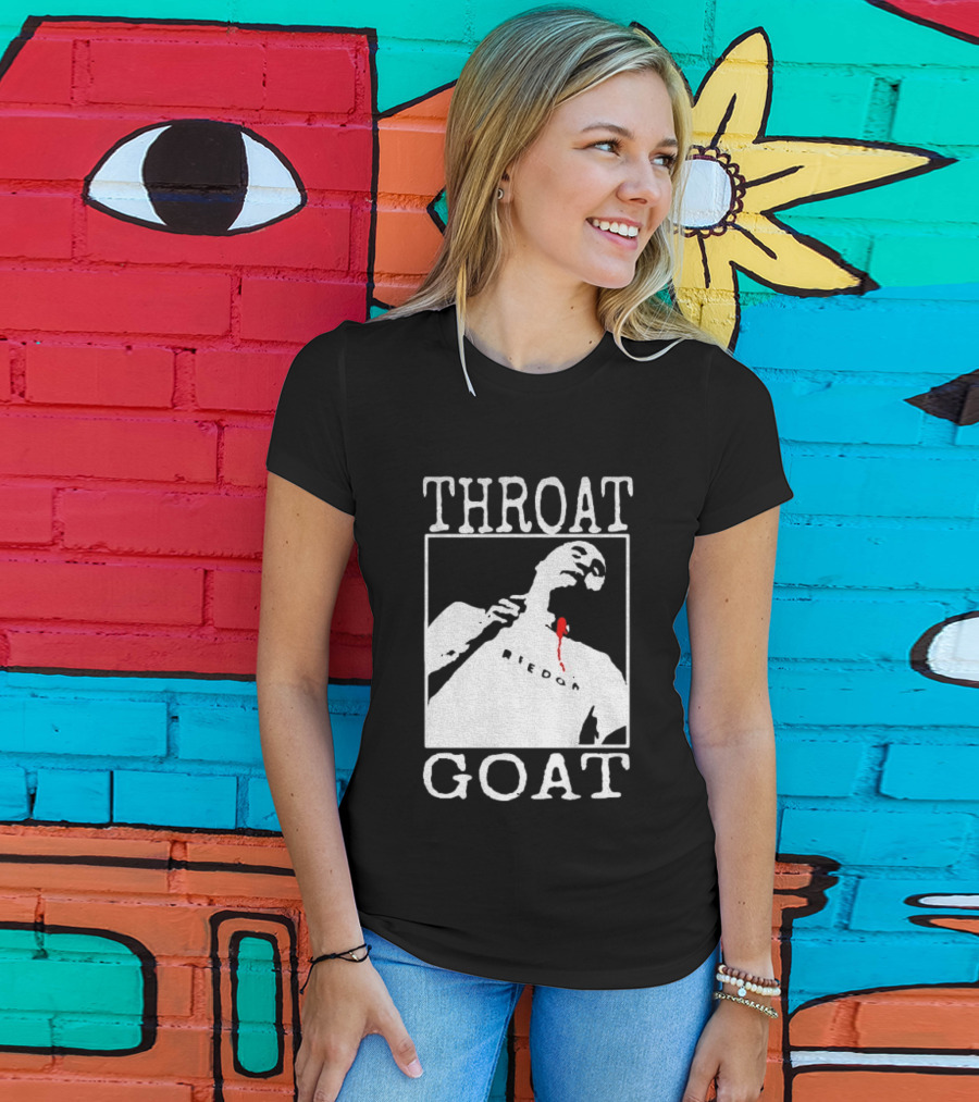 Charlie Kirk Throat Goat Kirkaversary T-Shirt