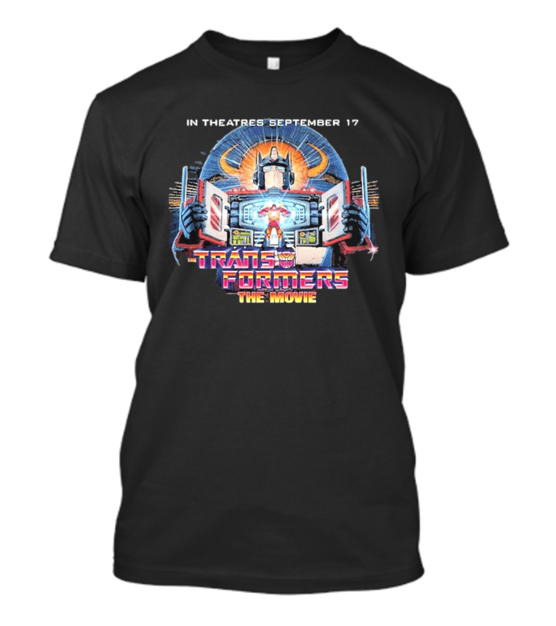 In Theaters September 17 The Transformers The Movie Optimus Prime Awakening 2026 T-Shirt