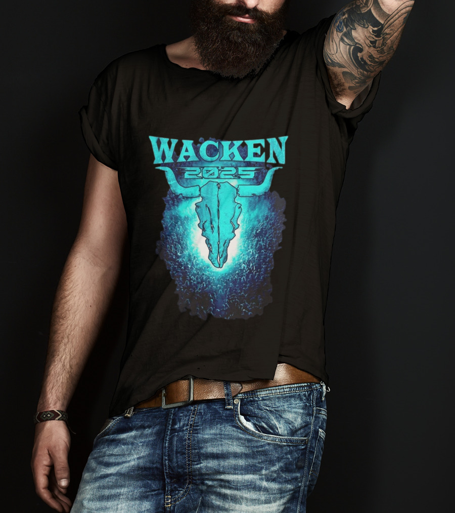 Wacken 2025 Festival Moshpit July 30 To August 2 Schleswig Holstein Germany T-Shirt