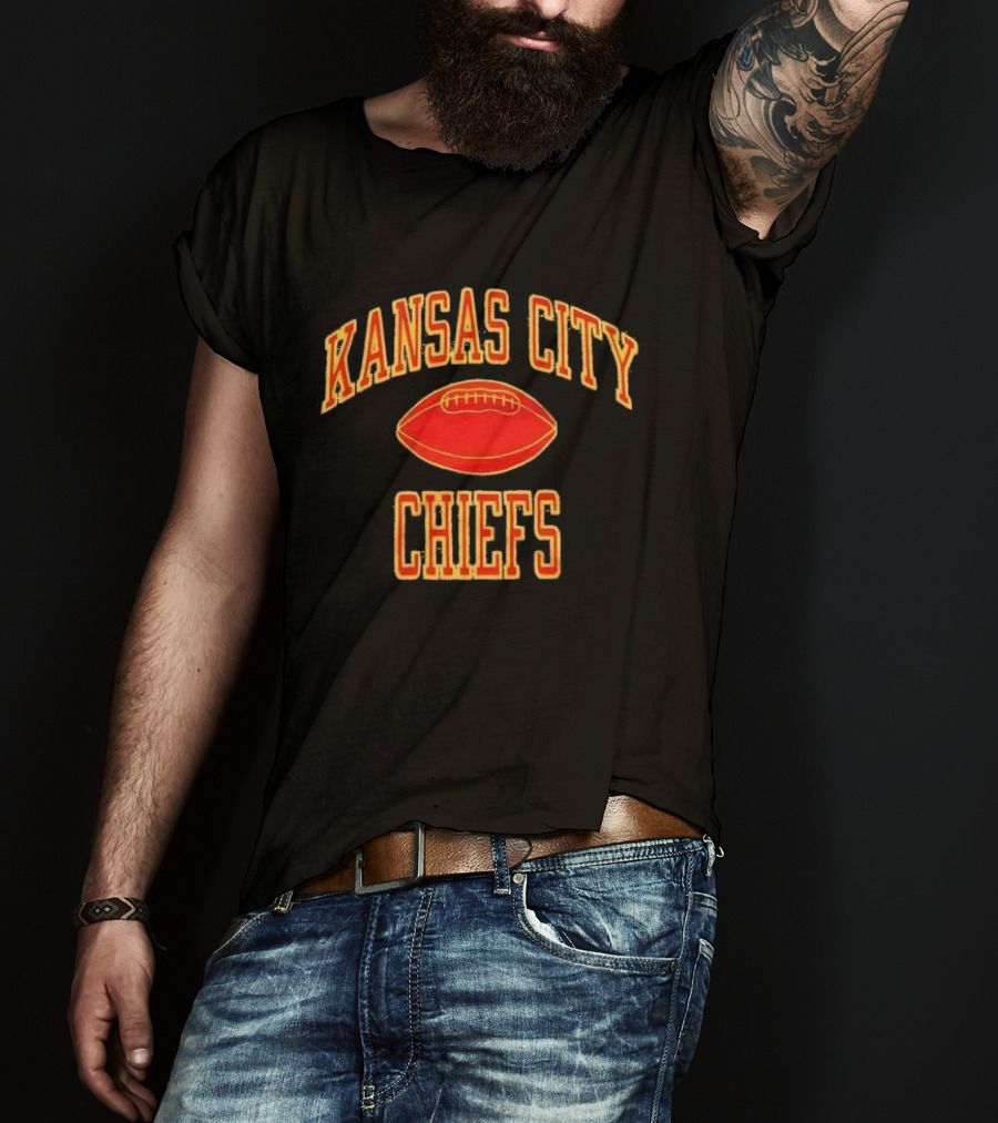 Kansas City Chiefs Gridiron Football Lightweight T-Shirt