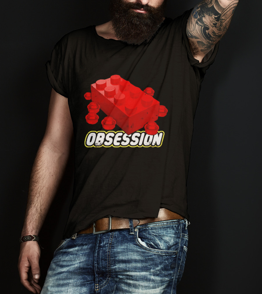 Obsession Careful Who You Play With Red Brick T-Shirt