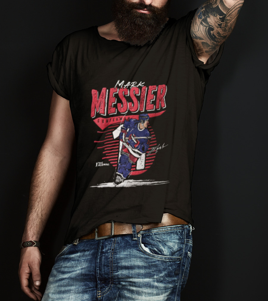 Mark Messier New York Rangers Hockey NHL Player T-Shirt