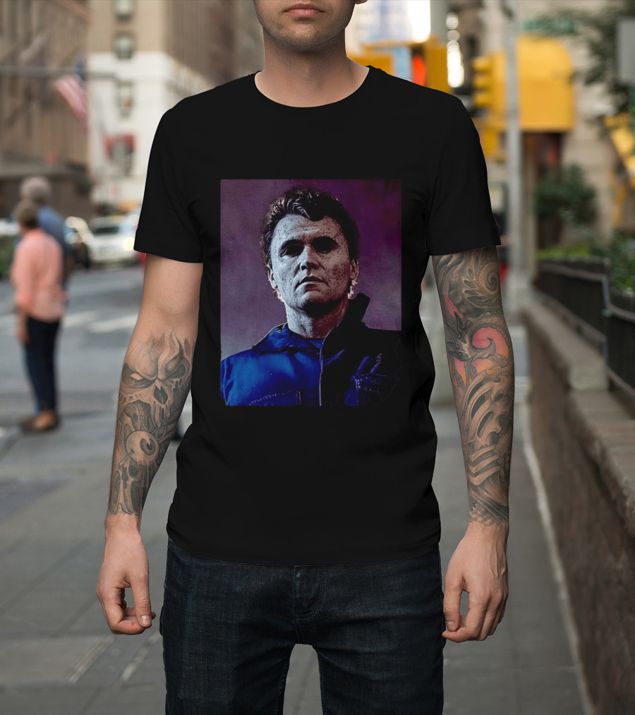 Mikirk Myers Michael Myers X Charlie Kirk T-Shirt