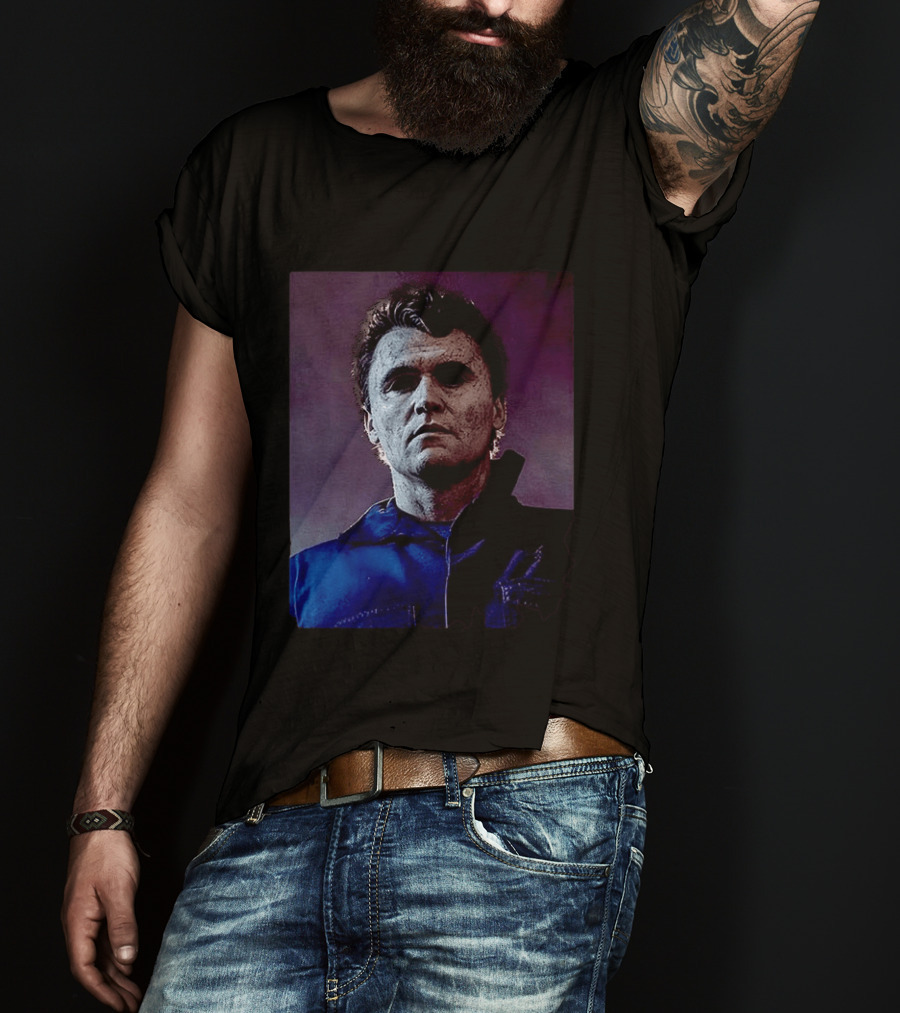 Mikirk Myers Michael Myers X Charlie Kirk T-Shirt