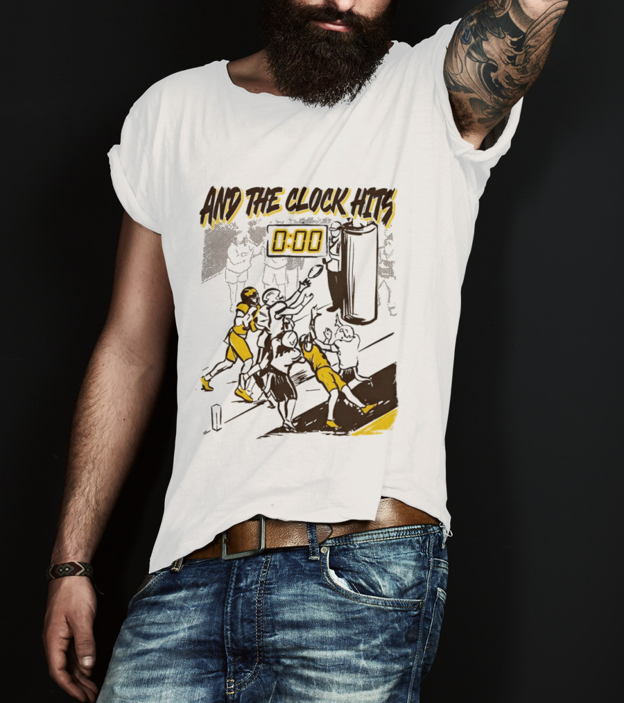 Western Michigan Broncos And The Hits 0 00 WSU Vs Michigan Sports Moment T-Shirt