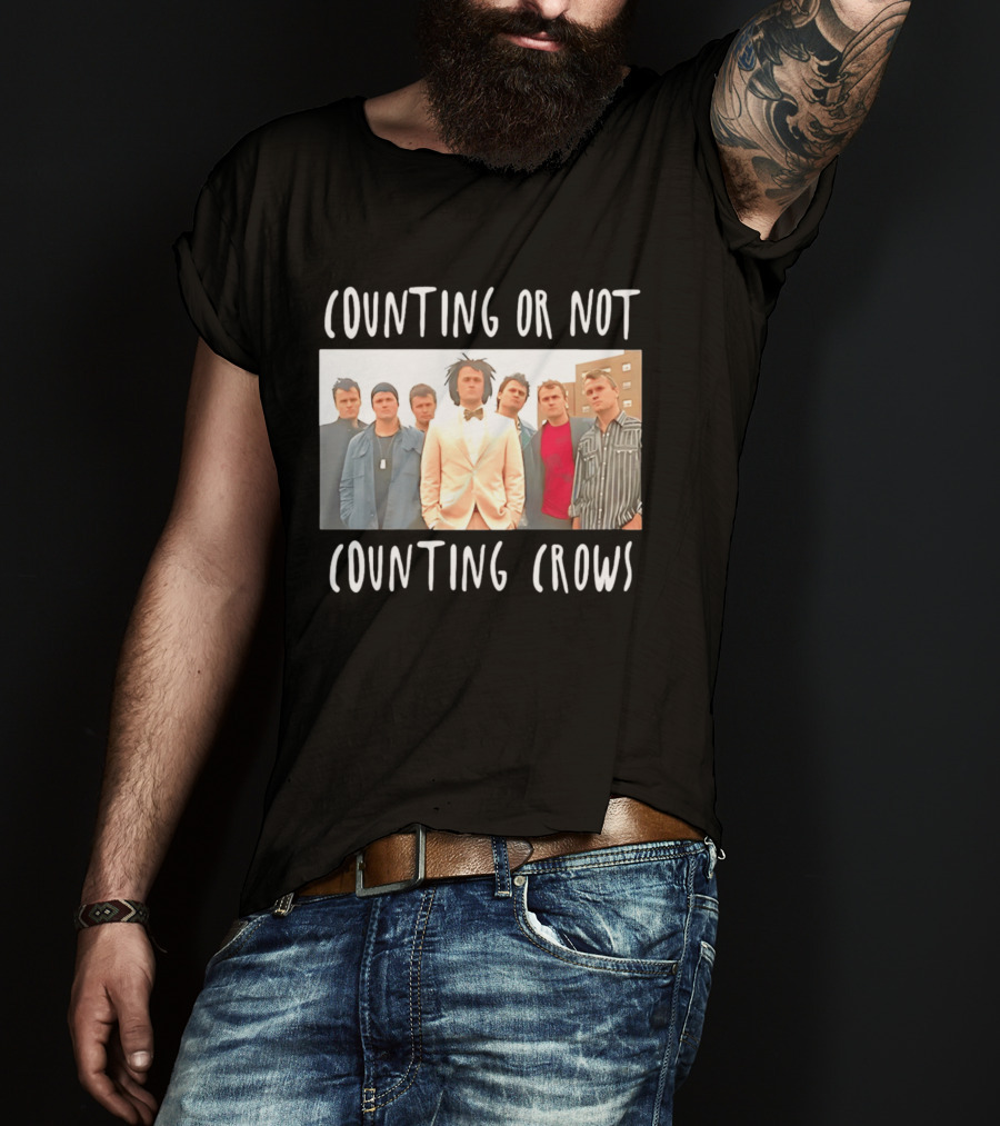 Counting Or Not Counting Crows Band T-Shirt