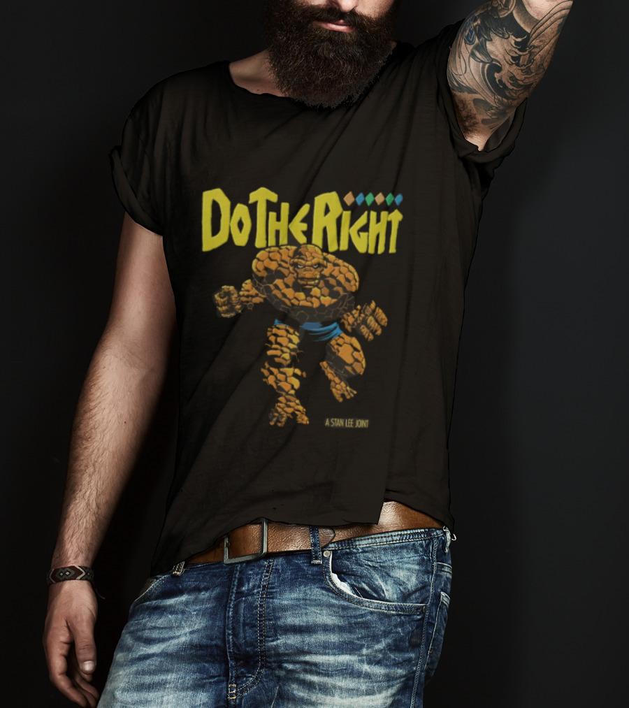 Do The Right Thing The Thing A Stan Lee Joint T-Shirt