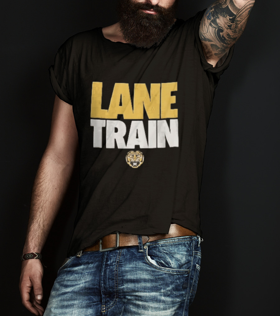 LSU Tigers NCAA Lane Train With Fierce Tiger T-Shirt