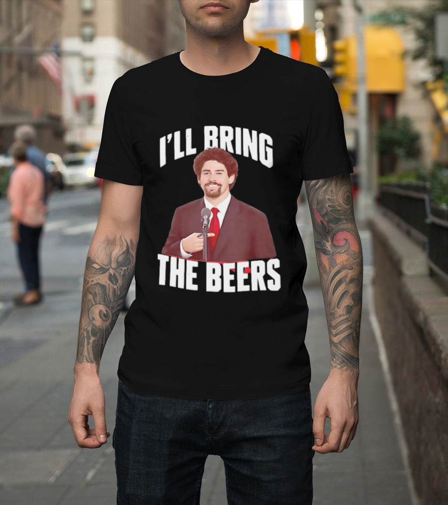 I'LL Bring The Beers Suit Red Tie T-Shirt