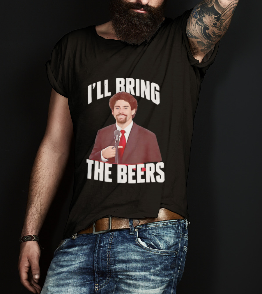 I'LL Bring The Beers Suit Red Tie T-Shirt