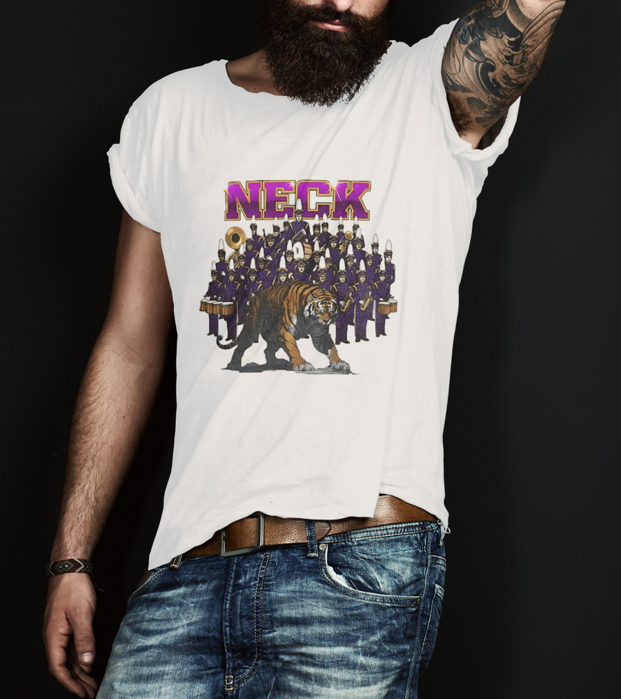 LSU Tigers Neck Marching Band Louisiana State University T-Shirt