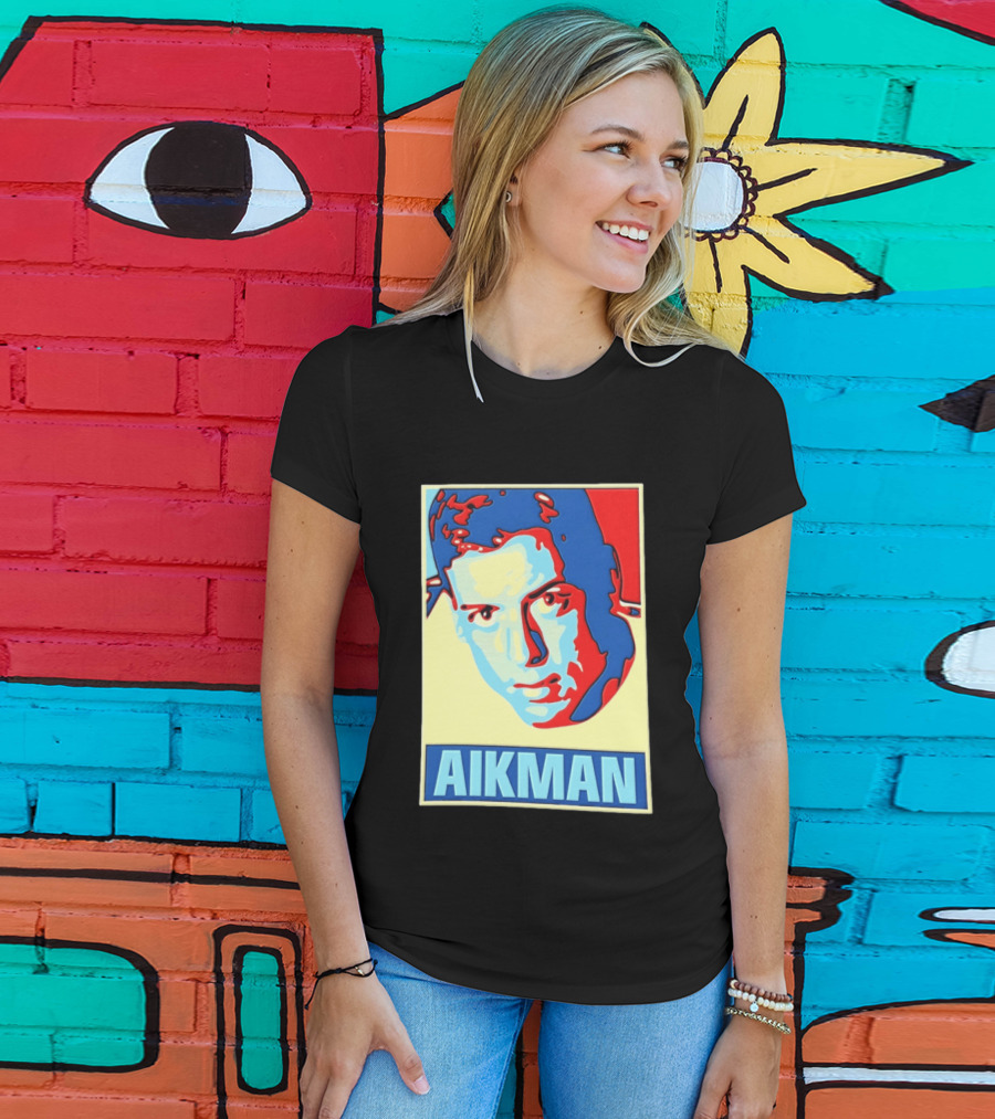 Troy Aikman Dallas Cowboys Hope Aikman Pop T-Shirt