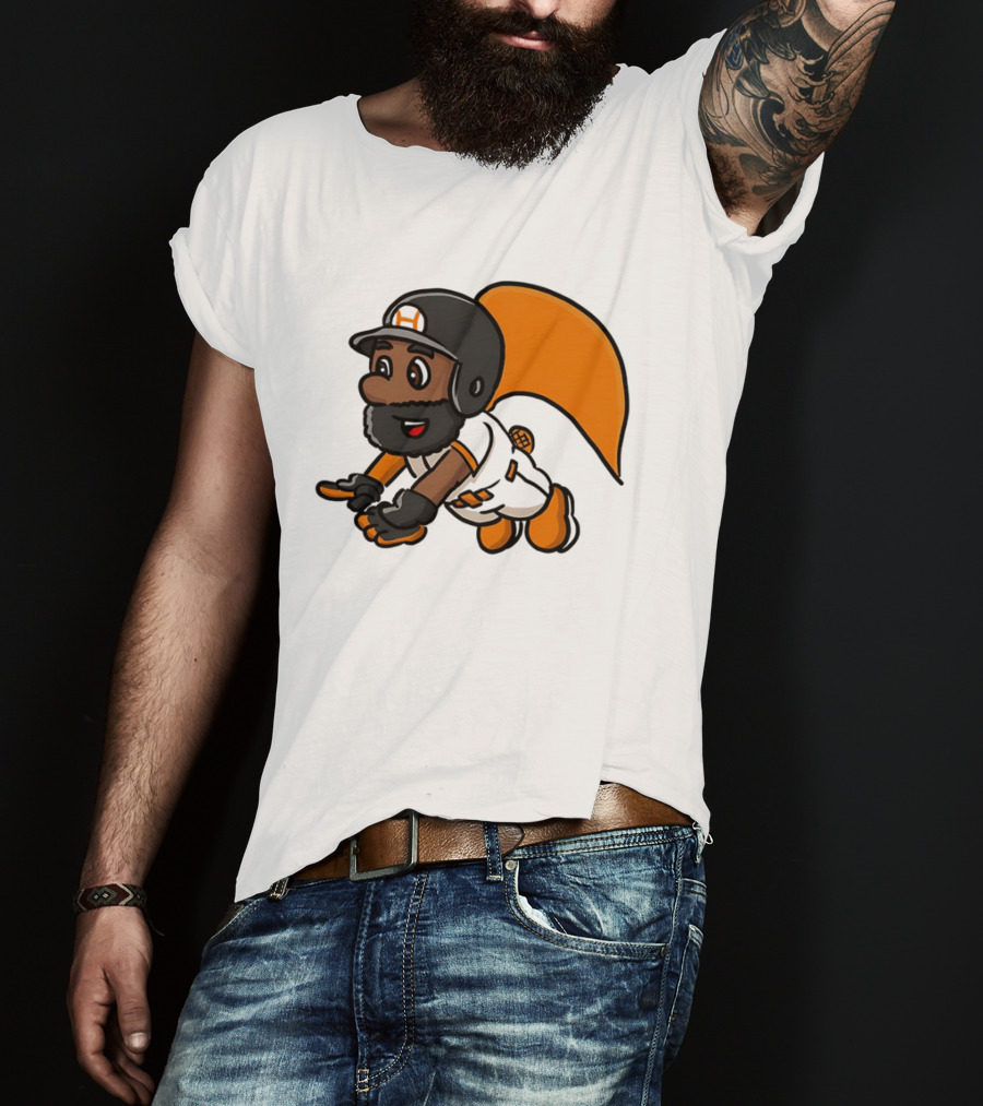 Super Baseball Bros Diving Catch Gamer Parody Superhero Player T-Shirt