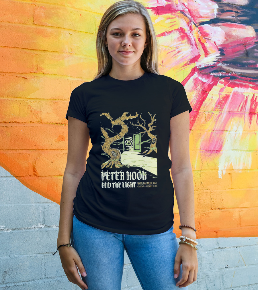 Peter Hook And The Light White Oak Music Hall Houston September 10 2026 Event T-Shirt