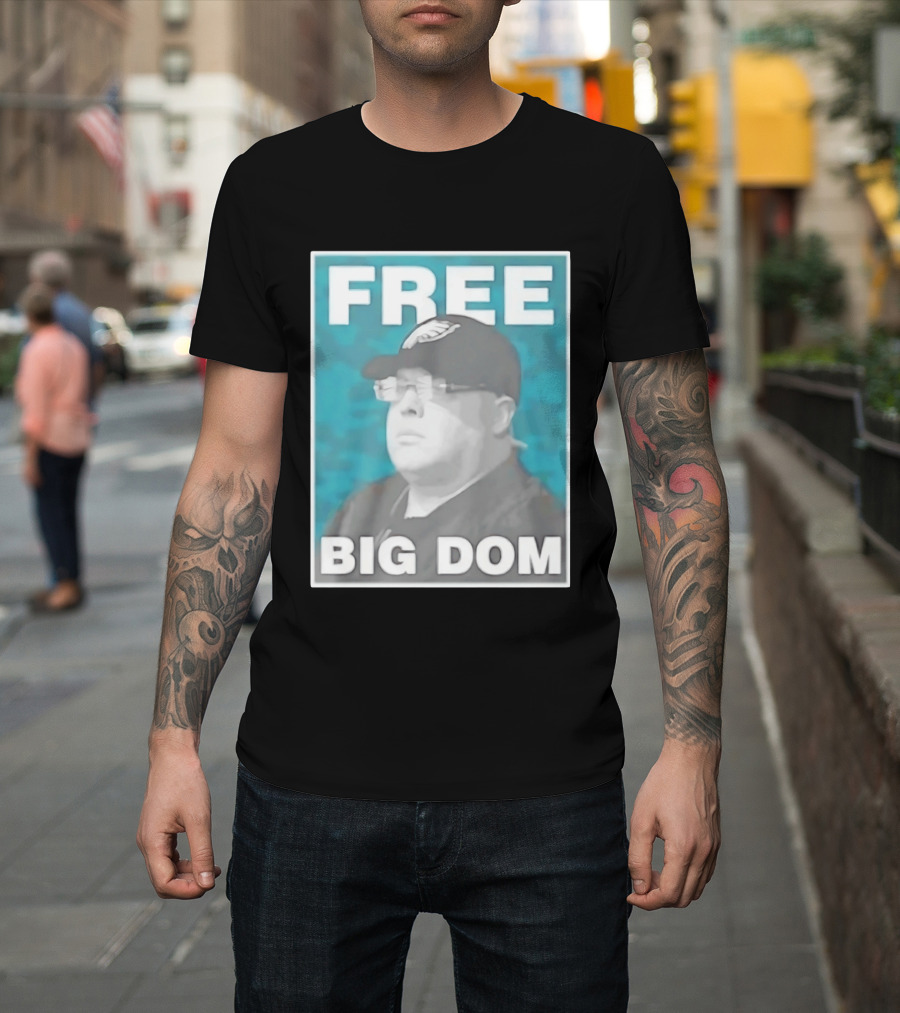 Philadelphia Eagles SEAL Team S07 Free Big Dom T-Shirt
