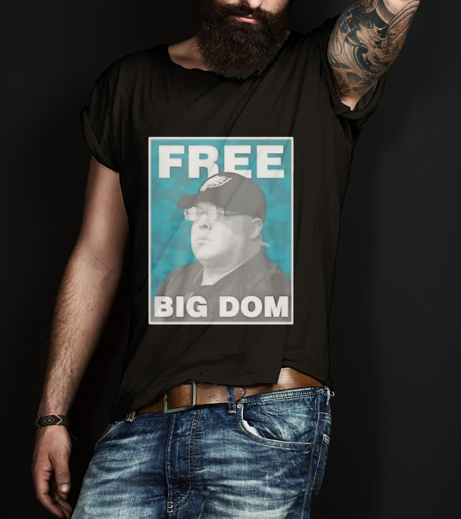 Philadelphia Eagles SEAL Team S07 Free Big Dom T-Shirt