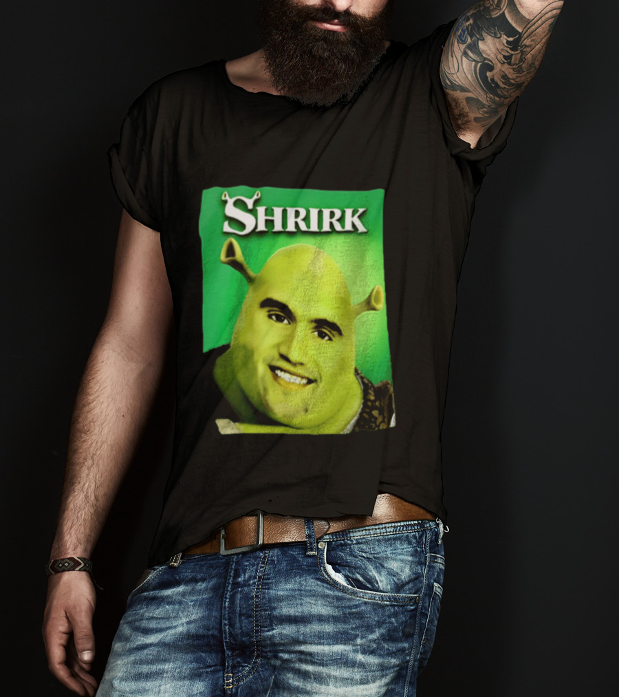 Shrirk Shrek Meme Face Swap Ogre T-Shirt