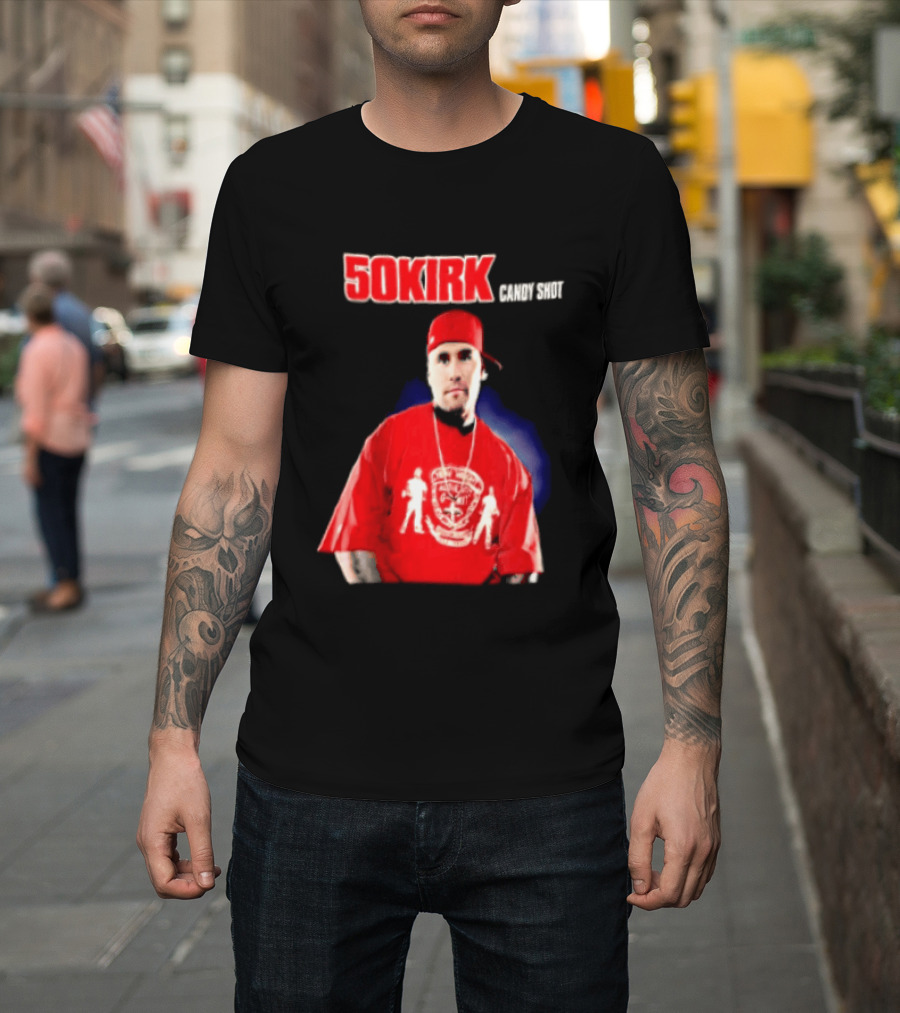 50KIRK Candy Shot Man Red Outfit T-Shirt