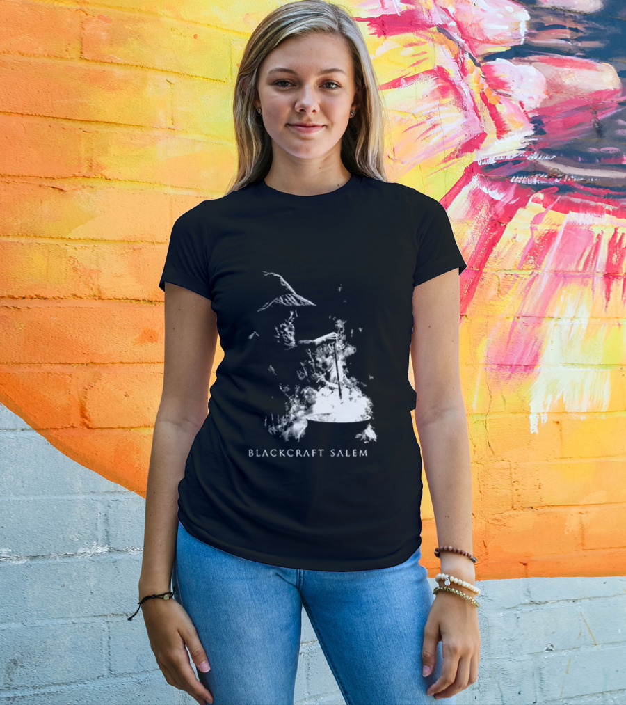 Blackcraft Salem Don't Tell Me How To Be A Witch If I Wanted Rules I'd Go To Church T-Shirt