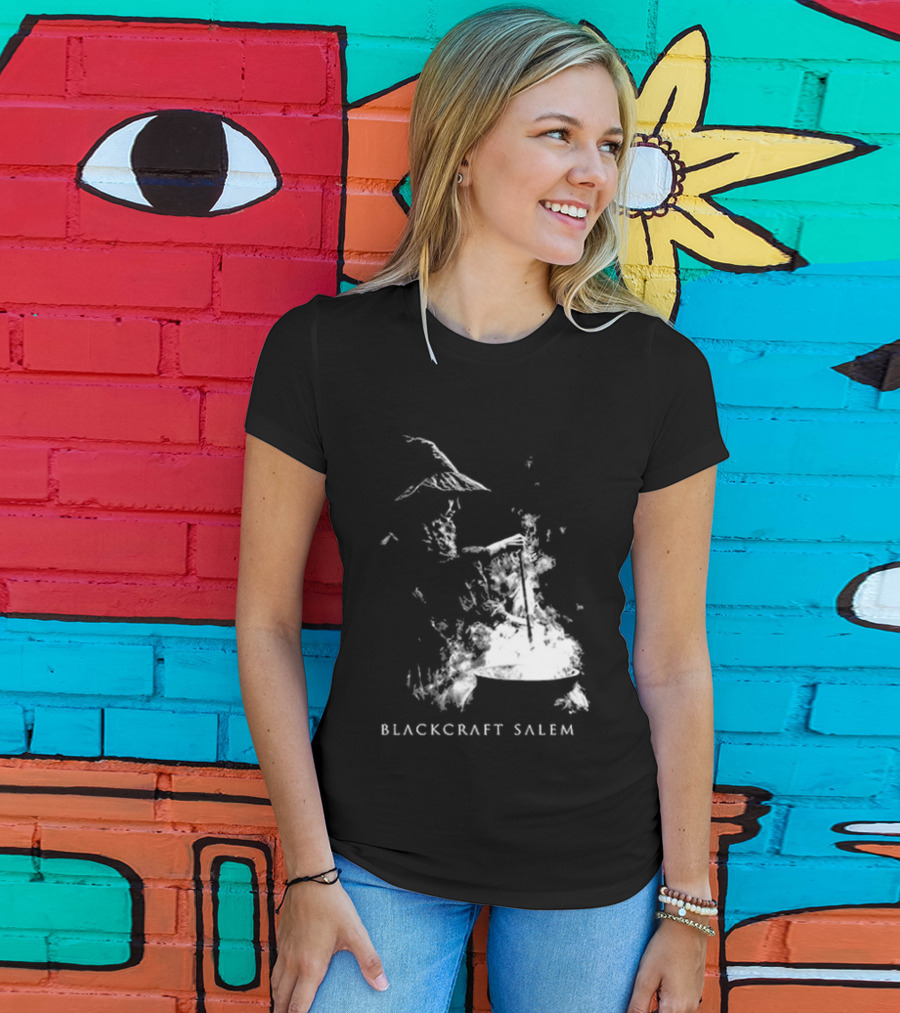 Blackcraft Salem Don't Tell Me How To Be A Witch If I Wanted Rules I'd Go To Church T-Shirt