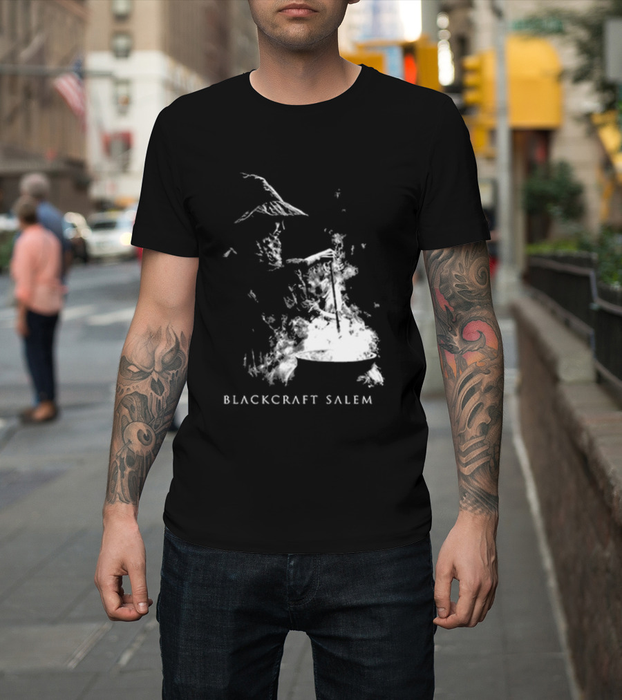 Blackcraft Salem Don't Tell Me How To Be A Witch If I Wanted Rules I'd Go To Church T-Shirt