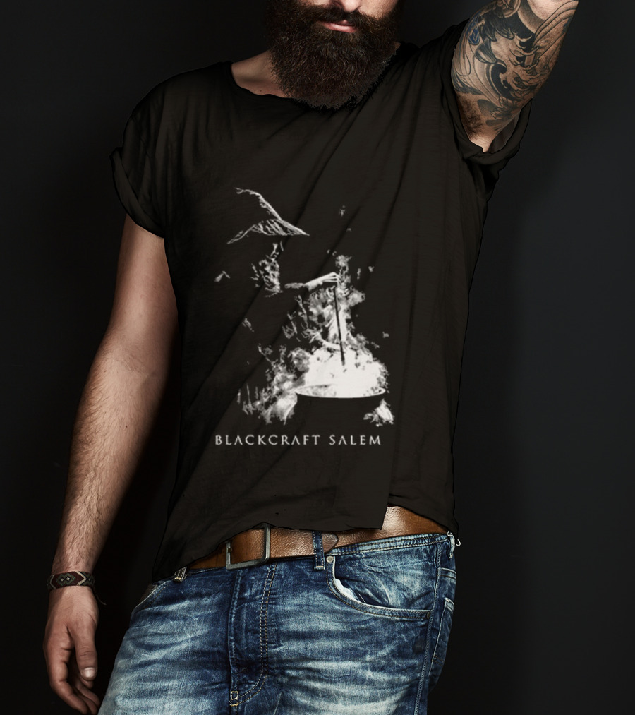 Blackcraft Salem Don't Tell Me How To Be A Witch If I Wanted Rules I'd Go To Church T-Shirt