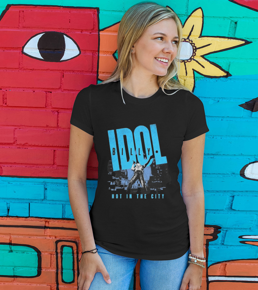 Billy Idol Hot In The City Las Vegas Show 2026 T-Shirt
