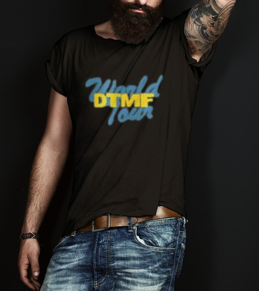 Debi Tirar Mas Fotos Dtmf World Tour Black T-Shirt