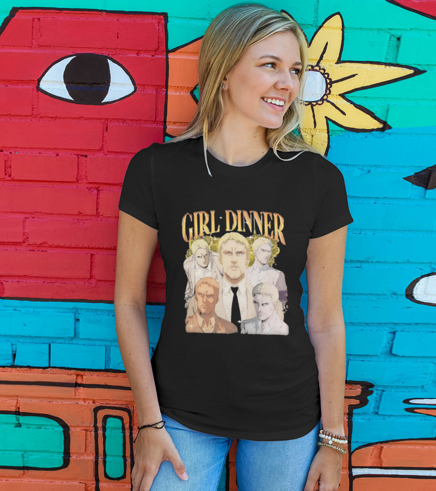 Niall Horan Girl Dinner 2026 New Anime Characters T-Shirt