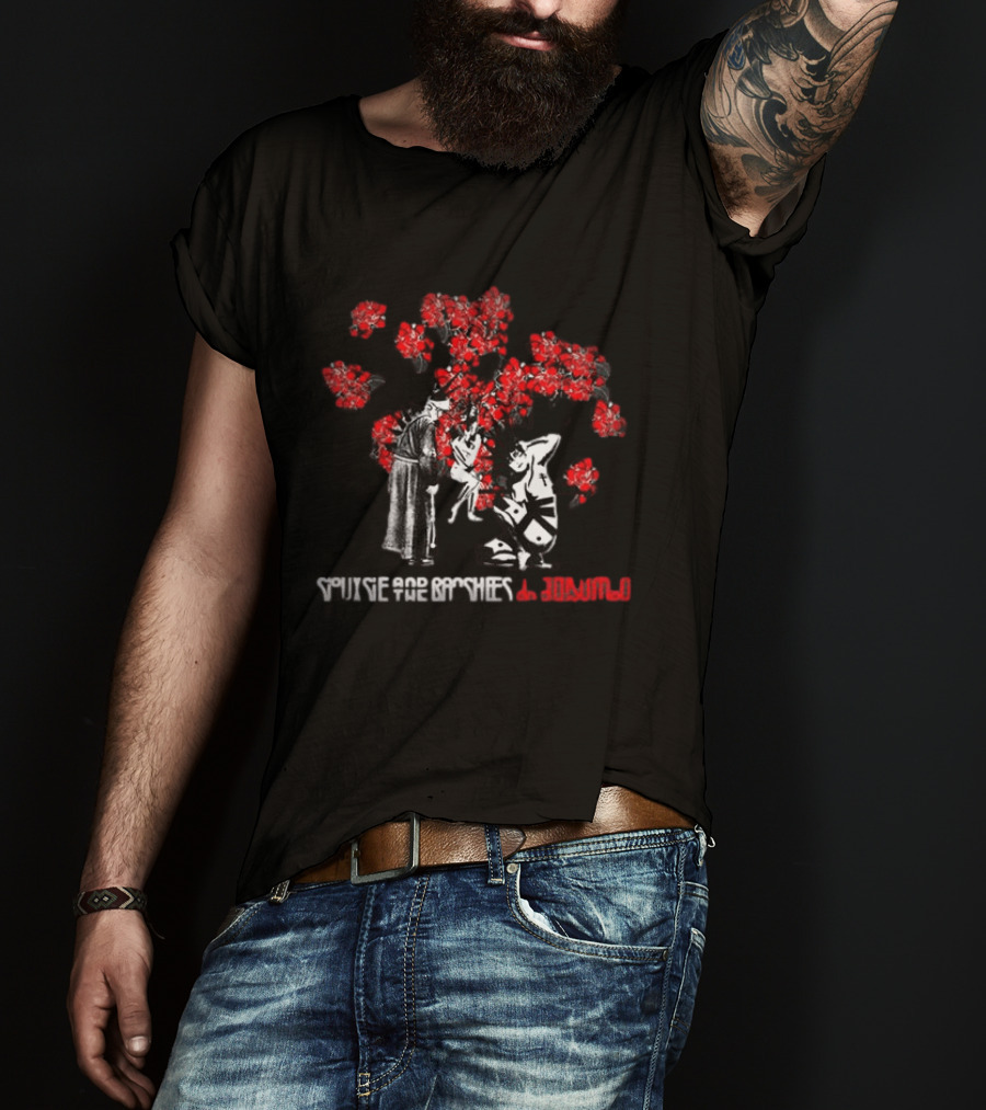 Siouxsie And The Banshees Downside Up Red Blossom T-Shirt