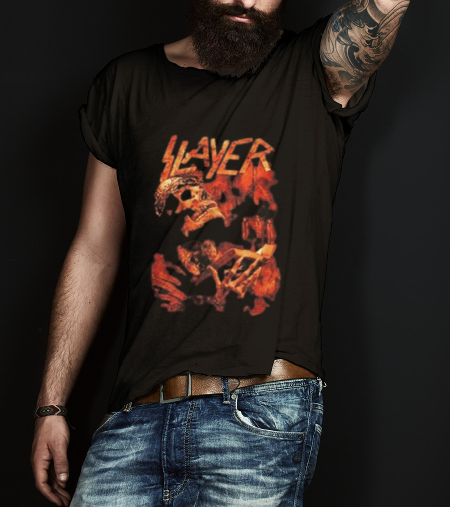 Slayer God Hates Us All Skull T-Shirt
