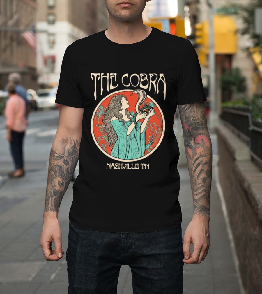 The Cobra Nashville TN Retro Snake T-Shirt