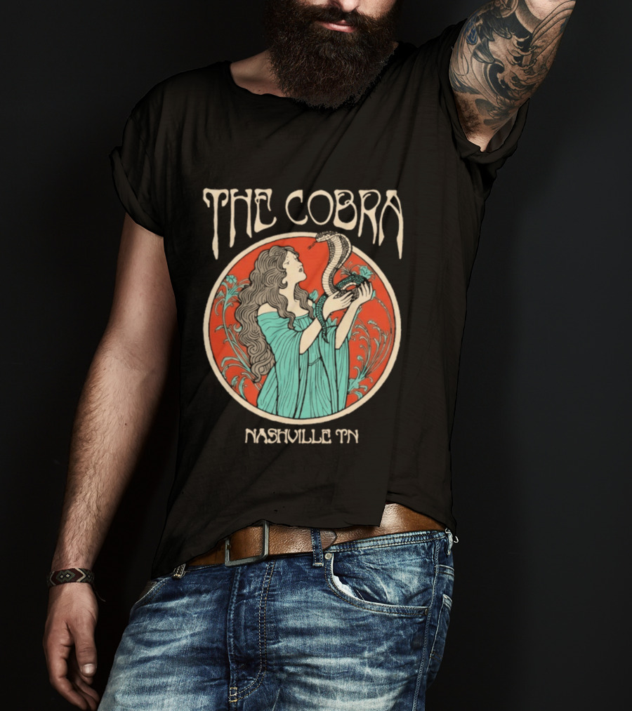 The Cobra Nashville TN Retro Snake T-Shirt
