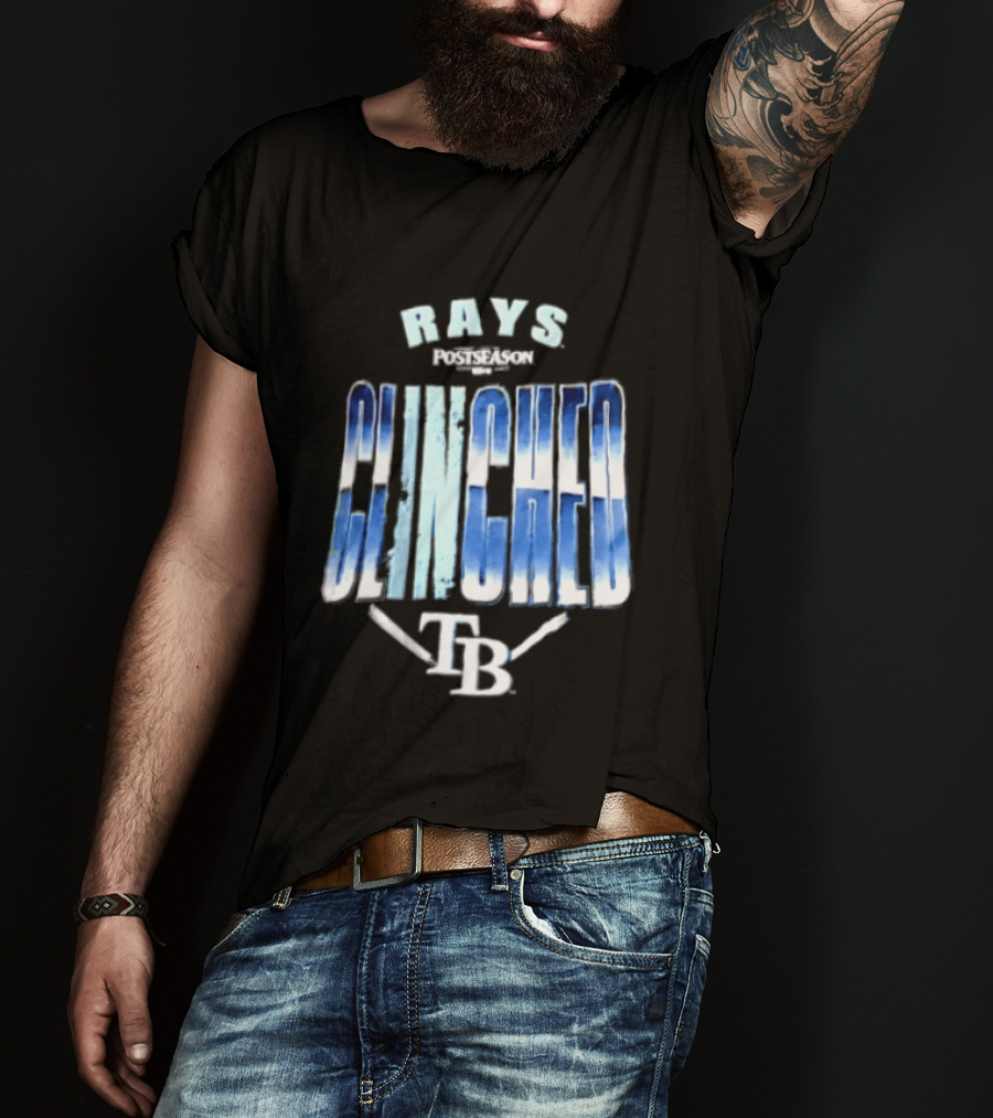 Rays Postseason Clinched TB 2026 T-Shirt