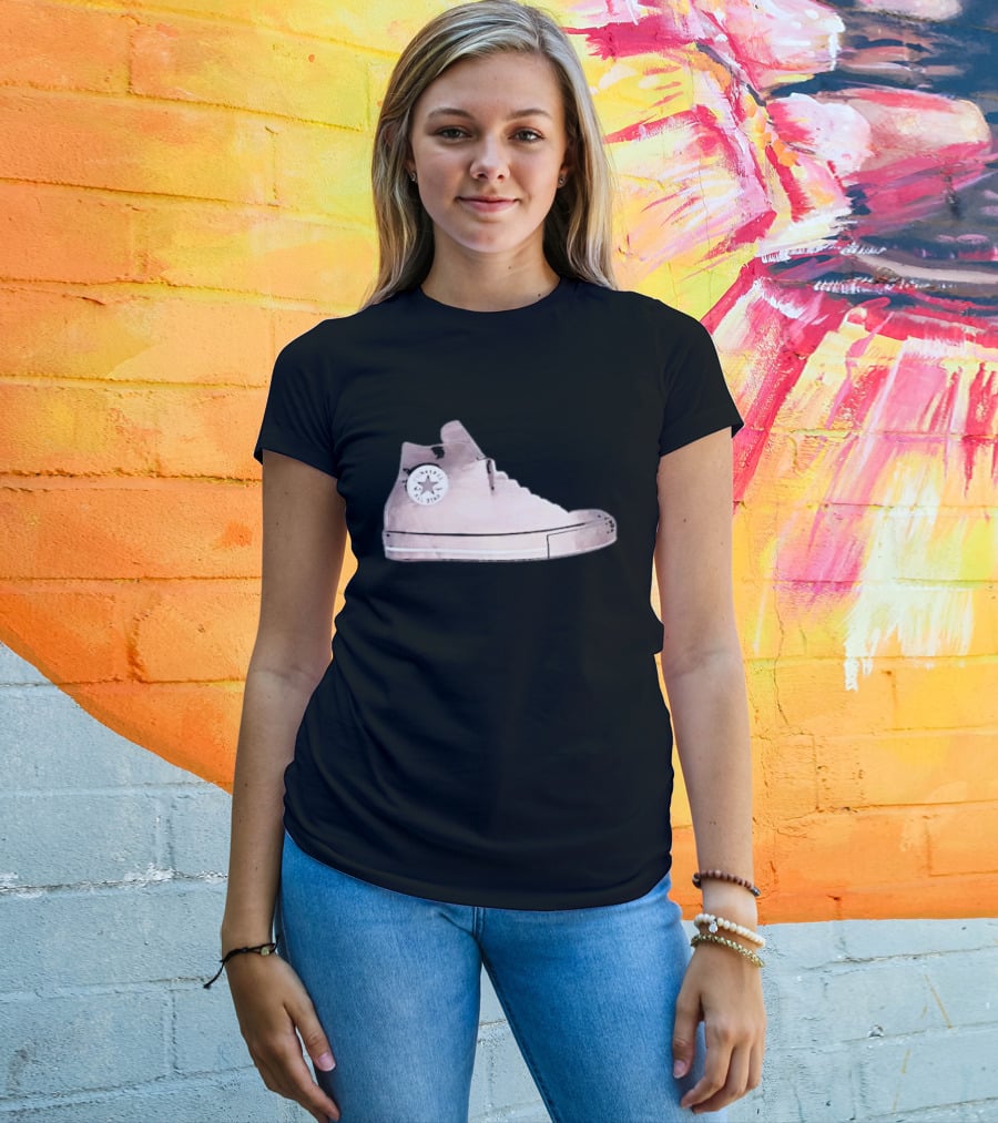 Converse Matte Chuck Taylor All Star High Top Sneaker T-Shirt