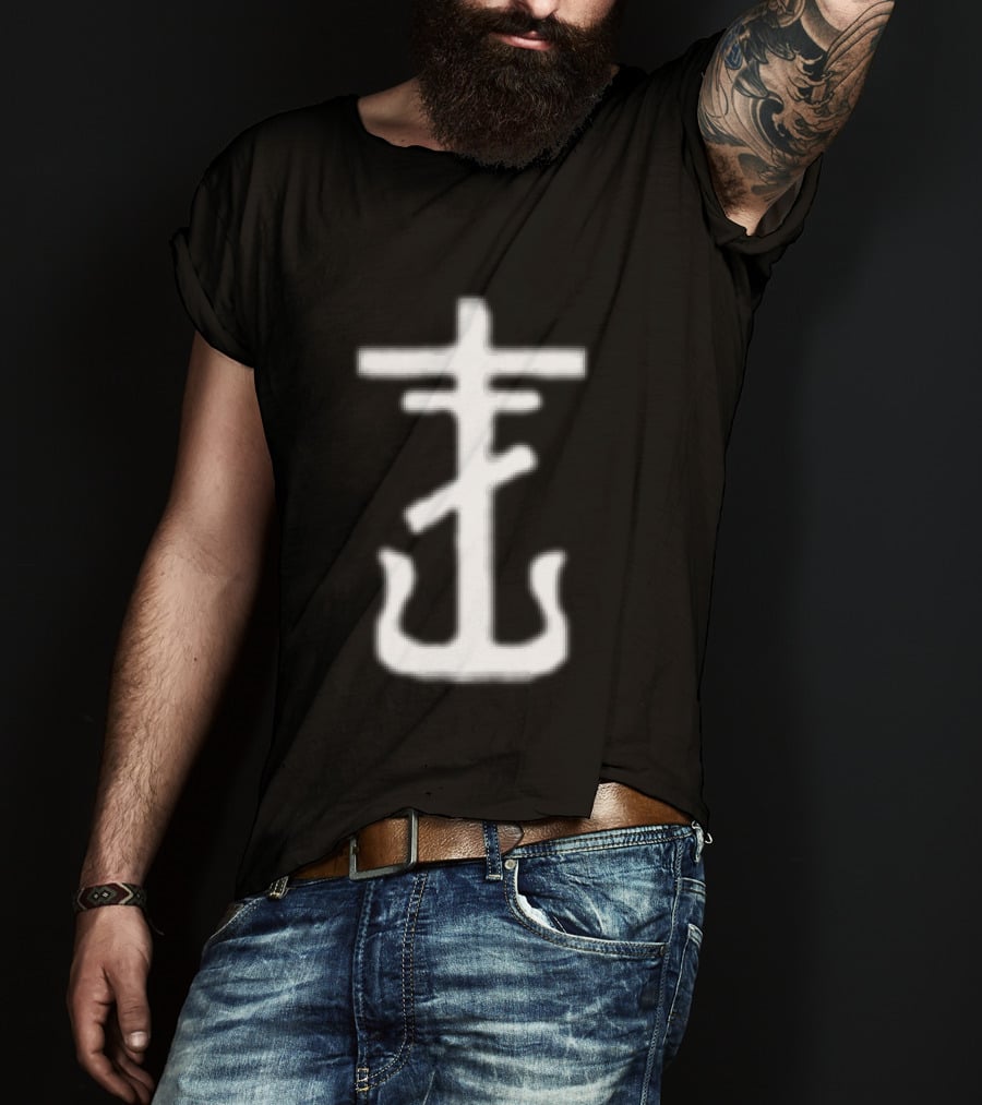 Frank Iero Parachutes 10 Year Anniversary Anchor T-Shirt
