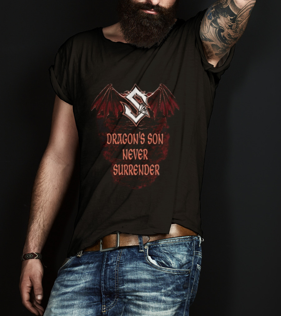Dragon's Son Never Surrender Sabaton Rockstadt 2026 T-Shirt