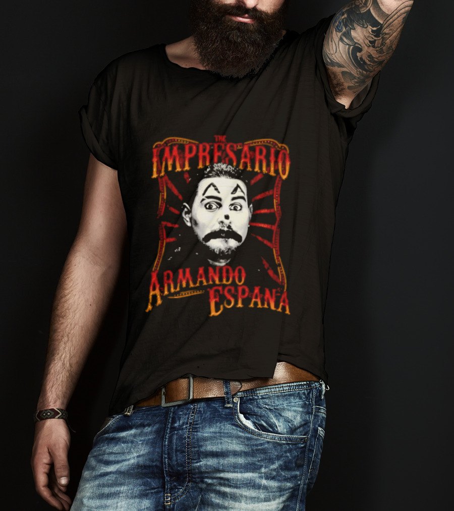 Impresario Armando Espana Clown Face T-Shirt