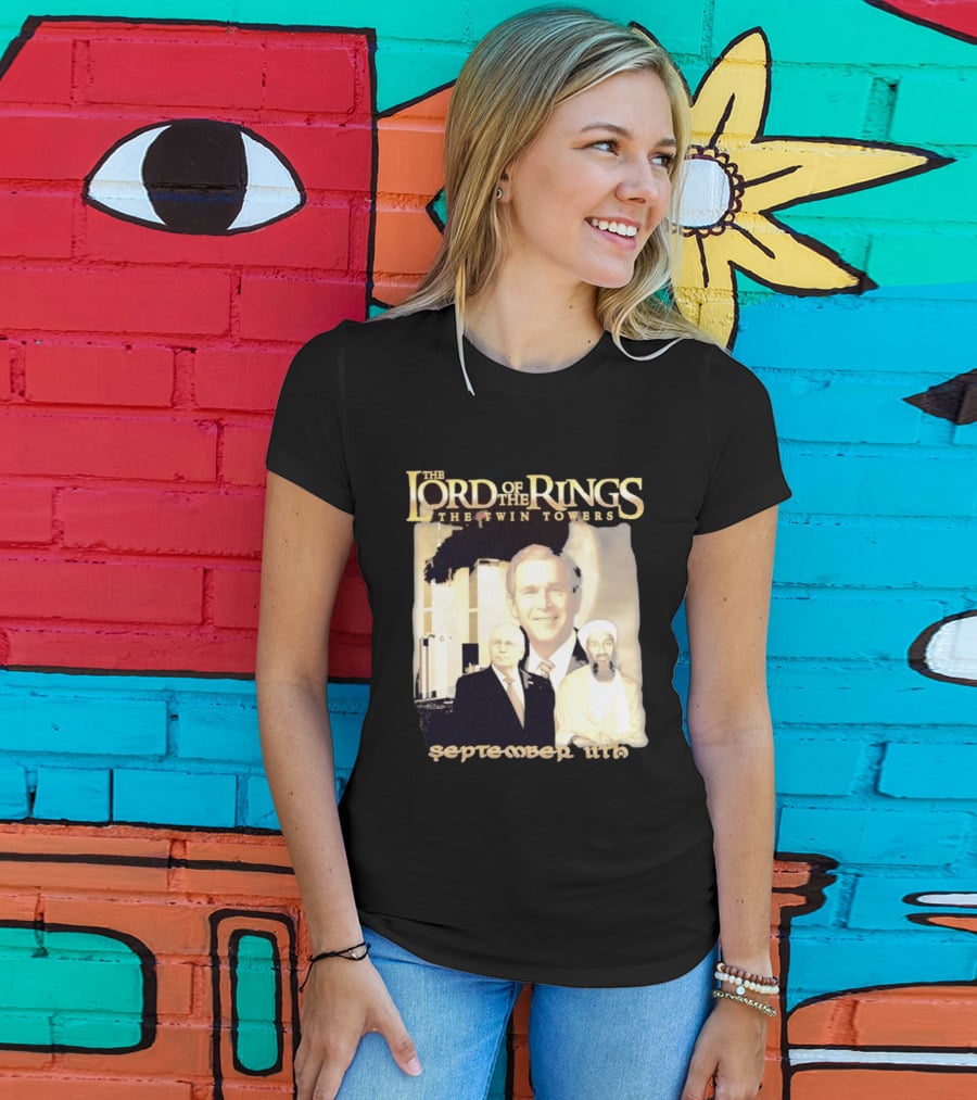 The Lord Of The Rings The Twin Towers September 11th T-Shirt