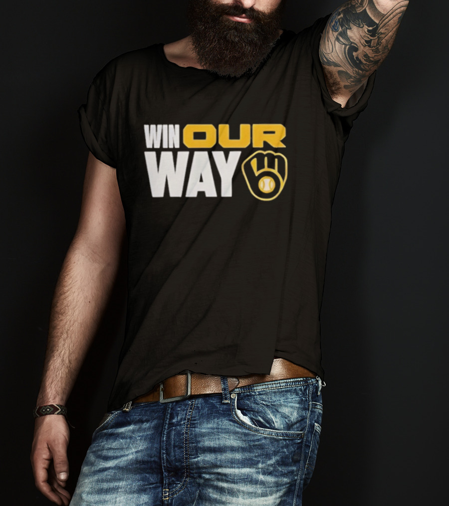 Milwaukee Brewers 2026 Postseason Win Our Way Clinched T-Shirt