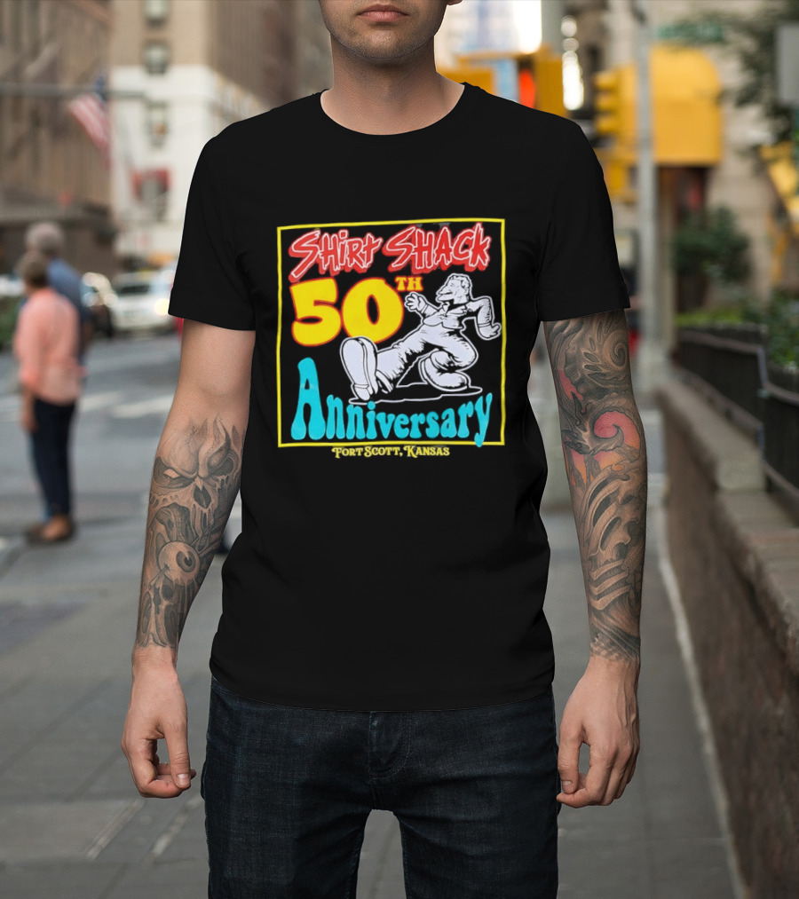 Shirt Shack 50th Anniversary Fort Scott Kansas T-Shirt