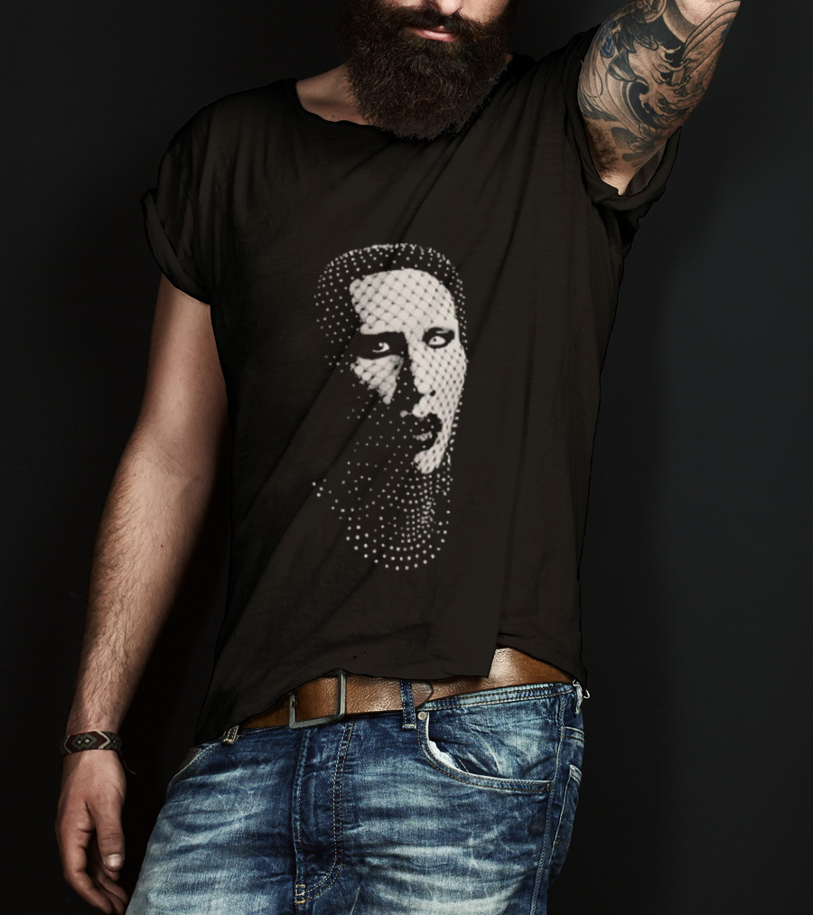 Marilyn Manson Freaks On Tour 2026 Rob Zombie Mesh Of Darkness Tour T-Shirt