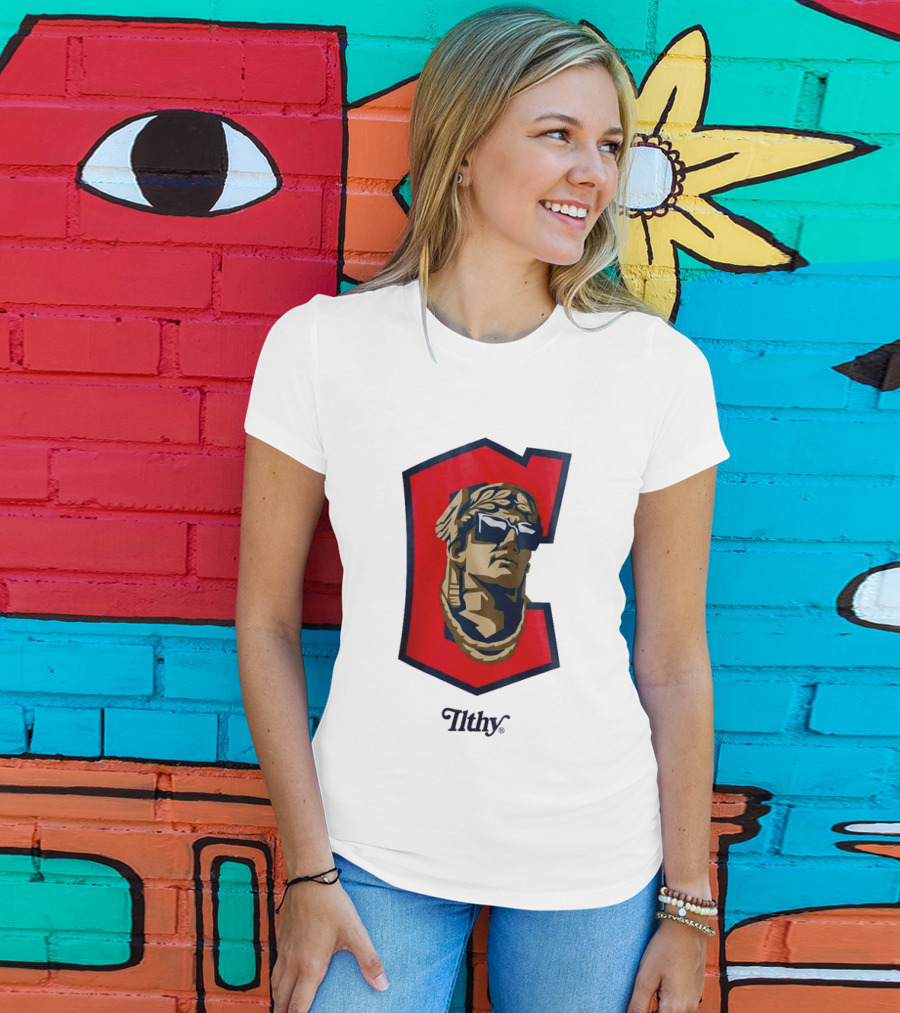 Guardians ILTHY Bold Warrior Statue With Sunglasses T-Shirt