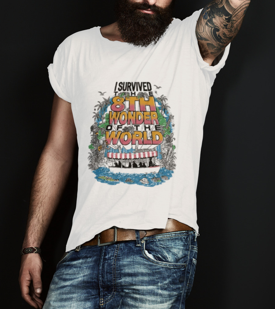 I Survived 8th Wonder Of The World Backside Of Water Adventure T-Shirt