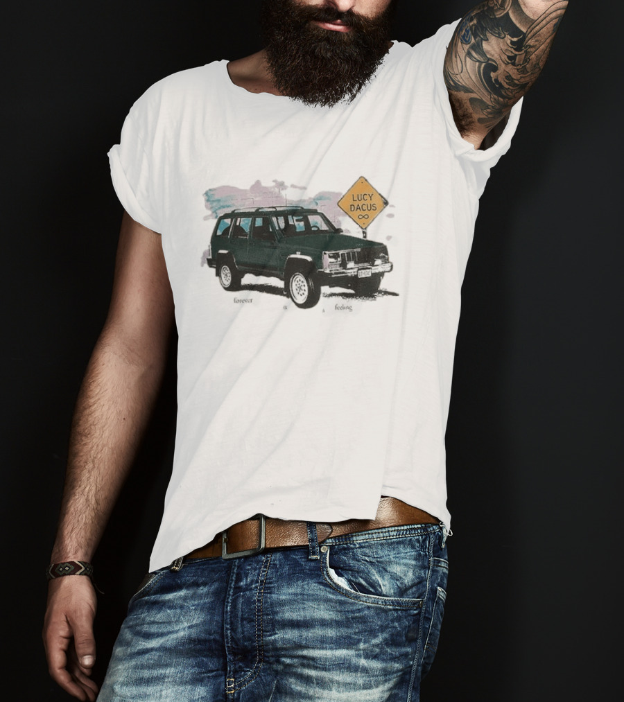 Lucy Dacus Forever Is A Feeling Green Truck Sign Infinity T-Shirt