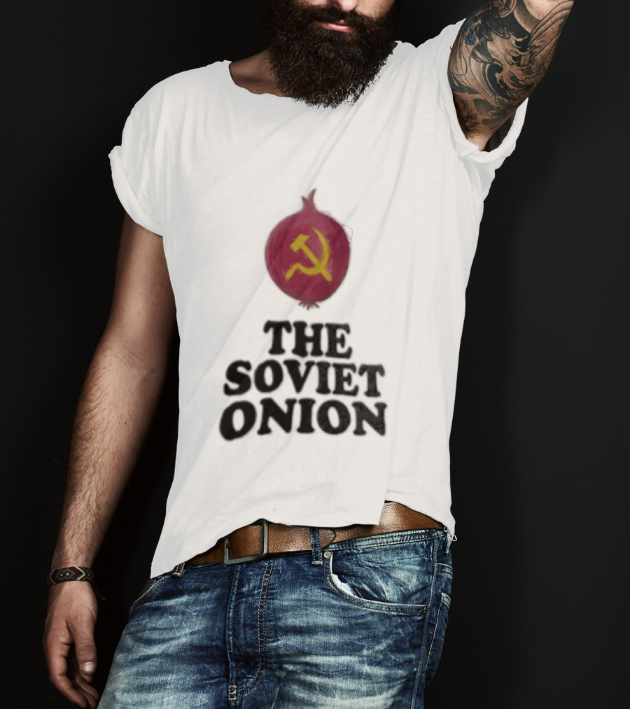 The Soviet Onion Hammer And Sickle T-Shirt